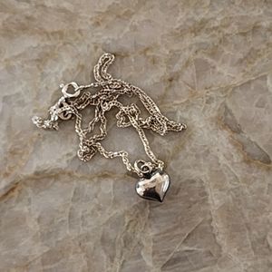 Silver Heart Necklace